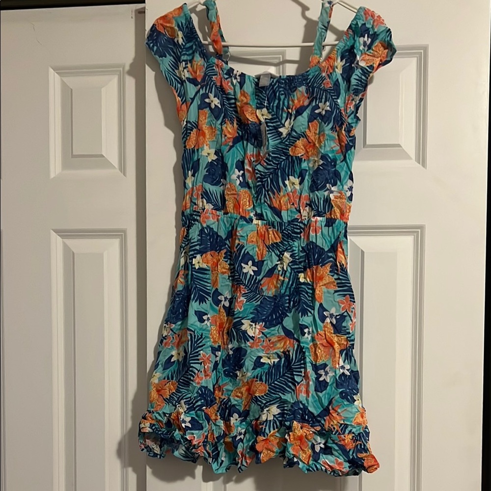 Tropical Floral dress